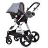 Carrito De Bebé Havana Trío Convertible Con Bolso Y Mosquitera De Chipolino Graphite