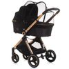 Carrito De Bebé Elite Tres Piezas De Chipolino Ebony