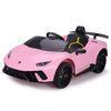 Coche Eléctrico Infantil Lamborghini Huracan De Chipolino Rosa