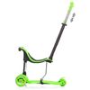 Patinete Infantil 3 En 1 Multi Plus Con Asiento Y Mango Parental Green