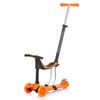 Patinete Infantil 3 En 1 Multi Plus Con Asiento Y Mango Parental  Orange