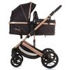 Carrito De Bebé Duo Convertible Amore Hasta 22 Kg Obsidian Gold