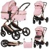 Carrito De Bebé Duo Convertible Amore Hasta 22 Kg Flamingo