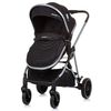 Carrito De Bebé Duo Convertible Aura Hasta 22 Kg Obsidian Silver