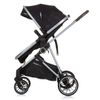 Carrito De Bebé Duo Convertible Aura Hasta 22 Kg Obsidian Silver