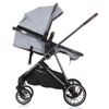 Carrito De Bebé Duo Convertible Aura Hasta 22 Kg Ash Grey