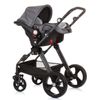 Carrito De Bebé Havana Trio Convertible Hasta 22 Kg Con Bolso Y Mosquitera Silver Grey