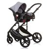 Carrito De Bebé Trío Convertible Amore Hasta 22 Kg Ash Grey