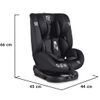 Silla De Coche Serengeti Isofix 360º Negro