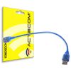 Actecom Cable Alargador Extension Usb 2.0 Tipo A Hembra A Macho Af-am 25cm Azul