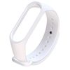 Actecom Correa Blanca Xiaomi Mi Band 4, Mi Band 3 Recambio De Silicona Impermeable Pulsera Compatible Xiaomi Mi Band 3 Mi Band 4