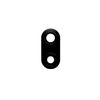 Actecom Marco Protector De Camara Compatible Para Huawei P20 Lite Negro Aluminio Lente