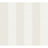 Livingwalls Papel Pintado Rayado Blanco Y Beige - 53 Cm X 10,05 M - As-314055