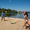 Schildkröt Juego De Bádminton Compacto, Red Incluida