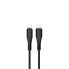 Actecom Cable De Iphone A Usb Tipo C Compatible Con Iphone Ipad Carga Y Datos Blister 18w - 2a Fast Charging - Carga Rapida . Negro