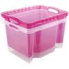 Caja Almacenaje Con Asas Plástico Keeeper Franz 35 X 27 X 21 Cm 13,5l