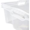 Caja Almacenaje Con Asas Plástico Keeeper Franz 43 X 35 X 15 Cm 16l