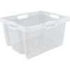 Caja Almacenaje Con Asas Plástico Keeeper Franz 43 X 35 X 23 Cm 24 L