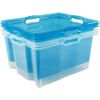 Caja Almacenaje Con Asas Plástico Keeeper Franz 43 X 35 X 23 Cm 24 L