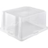 Caja Almacenaje Con Asas Plástico Keeeper Franz 52 X 43 X 26 Cm 44l