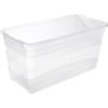 Cubo De Almacenaje Con Tapa Plástico Keeeper Cornelia 83l Transparente