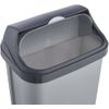 Cubo De Basura Con Tapa Basculante Plástico Keeeper Rasmus 10l Gris