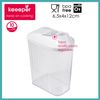 Dispensador De Cereales Tuppers Plástico Keeeper Paola 0,25l Blanco