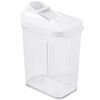 Dispensador De Cereales Tuppers Plástico Keeeper Paola 0,25l Blanco