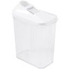 Dispensador De Cereales, Pe/ps, Blanco, 10.5 X 5.5 X 17 Cm