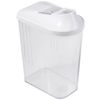 Dispensador De Cereales, Pe/ps, Blanco, 11.5 X 7 X 21 Cm