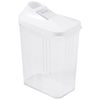 Dispensador De Cereales, Pe/ps, Blanco, 8 X 4.5 X 15 Cm