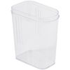 Dispensador De Cereales, Pe/ps, Blanco, 8 X 4.5 X 15 Cm