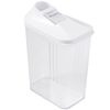 Dispensador De Cereales Tuppers Plástico Keeeper Paola 1l  Blanco