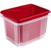 Caja De Almacenaje Apilable Plástico Keeeper Emil 44,5x 34,5 X 27cm 30l