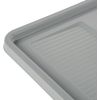 Tapa Para Caja De Almacenaje Plástico Keeeper Roberta 40 X 30 Cm Gris