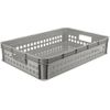 Caja De Almacenaje Plástico Keeeper Robert 60x40x12 Cm 24l Gris Claro