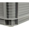 Caja De Almacenaje Plástico Keeeper Robert 60x40x32 Cm 64l Gris Claro