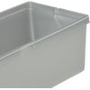 Recipiente Organizador Plástico Keeeper Pepe 30 X 8 X 5 Cm Plateado