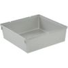 Recipiente Organizador Plástico Keeeper Pepe 15 X 15 X 5 Cm Plateado