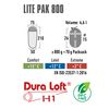 Saco De Dormir High Peak Lite Pak 800