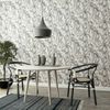 Topchic Papel De Pared Monkey Jungle Leaves Gris Y Negro Noordwand