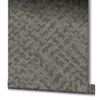 Papel Pintado Botanica Rattan Wickerwork Negro Y Gris Noordwand