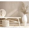 Panel Pintado Botanica Wooden Slats Beige Noordwand