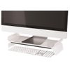 Soporte Ajustable Para Monitor Ergo Wow Blanco Y Negro Leitz