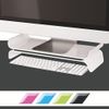 Soporte Ajustable Para Monitor Ergo Wow Blanco Y Negro Leitz