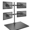 Lindy 40659 Soporte Para Monitor 71,1 Cm (28') Negro Escritorio