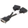 Lindy 41009 Adaptador De Cable De Vídeo 0,016 M Dms 2 X Dvi Negro