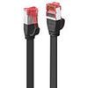 Cable Cat.6 U/ftp Flat  Nero 5m