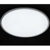 Wofi Lámpara De Techo Led Linox 60x5 Cm Plateado Wofi