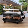 Bomann Mg 2251 Cb - Grill De Asar, Con Carcasa De Acero Inoxidable, 700 W